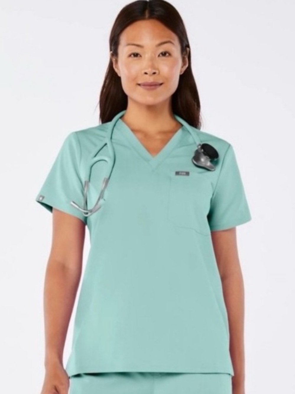 Figs women’s Catarina seaglass scrub top size xlarge.